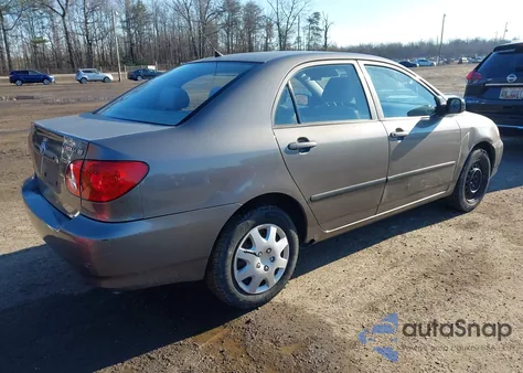 2004 Toyota Corolla Ce from USA, damaged, VIN 1NXBR32E74Z217371